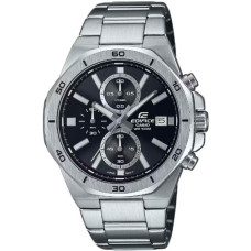 Casio EFV‑640D‑1AVUEF Ανδρικό Αναλογικό‑Ψηφιακό Ρολόι με Ασημί Μεταλλικό Μπρασελέ